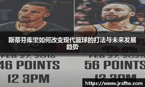斯蒂芬库里如何改变现代篮球的打法与未来发展趋势